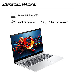 HP Envy 17T-DA000 Ultra 7-155H 17,3" FHD сенсорный 16 ГБ SSD512 BT Win11 Glacier Silver (REPACK) 2 года