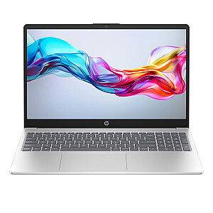 HP 15-fd0234nw i3-1215U 15,6”FHD AG 8 ГБ SSD256 UHD 64EUs Cam720p 41 Вт·ч DOS 2 года Натуральный серебристый