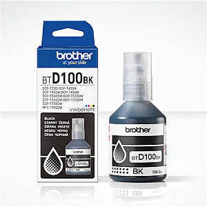 Brother BTD100BK Genuine Black Ink Bottle