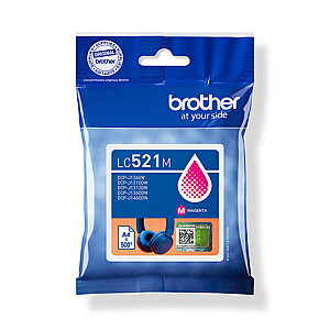 Brother LC521M Magenta Inkjet Cartridge