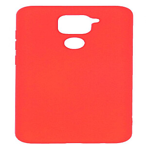 Evelatus Xiaomi Redmi Note 9 Nano Silicone Case Soft Touch TPU Red
