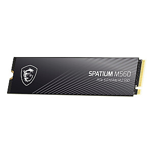 MSI Space M560 PCIE 5.0 NVME M.2 1 ТБ PCI Express 5.0 3D NAND