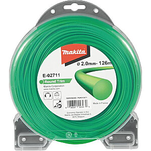 Makita MAKITA КРУГЛЫЙ НЕЙЛОНОВЫЙ ЛЕСОК 2,0 мм/126 м ME-02711