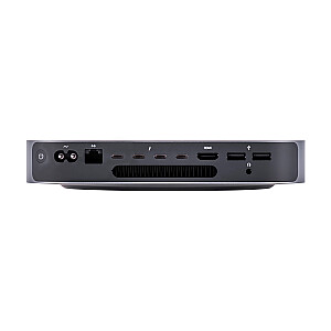 Apple Mac mini 2018 Intel® Core™ i7 32 ГБ DDR4 SO-DIMM 128 ГБ SSD Mac OS Mini PC Серый