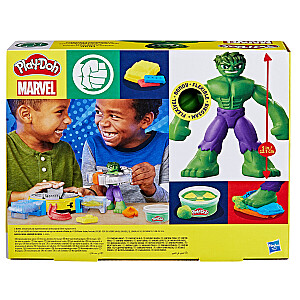 PLAY-DOH Rinkinys „Hulk Smash and Squish“