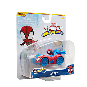 SPIDEY AND HIS AMAZING FRIENDS Metalinis automobilis, 7,5 cm