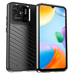 iLike Xiaomi Redmi 10C / Poco C40 Thunder Case Flexible armored cover Black