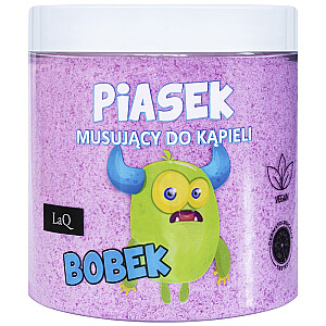 LAQ Bobek piasek musujacy do kąpieli Różowy 190g