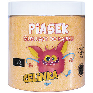 LAQ Celinka piasek musujący do kąpieli Pomarańczowy 190g
