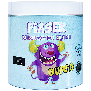 LAQ Dupcio piasek musujący do kąpieli Niebieski 190g