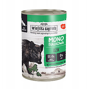 Karma mokra dla psa Monobiałkowa Dzik (dorosły) 400g
