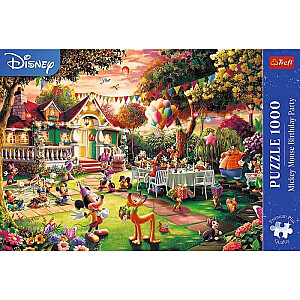 Trefl Puzzle Premium Plus Quality Przyjęcie urodzinowe Myszki Mickey 1000 elementów