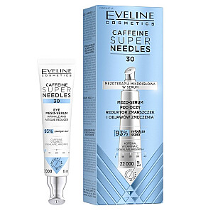EVELINE Caffeine Super Needles 30 мезо-сыворотка под глаза против морщин и усталости 15 мл