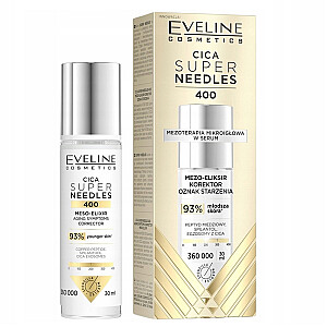 EVELINE Cica Super Needles 400 mezo-eliksir korektor oznak starzenia 30ml