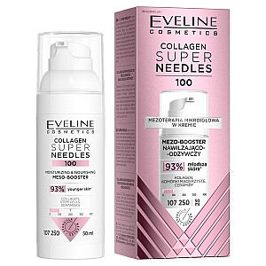 EVELINE Collagen Super Needles 100 mezo-booster nawilżająco odżywczy 50ml