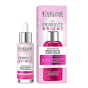 EVELINE Perfect Bright zaawansowane super serum do twarzy rozjaśniające 30ml