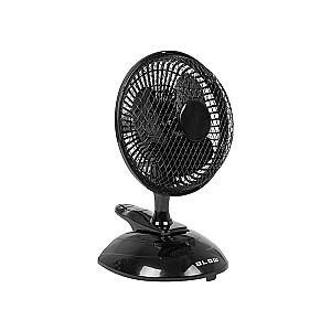 Desk fan 6"/15cm Clip 25W 2in1 BLACK