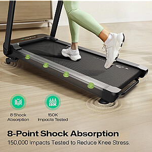 Treadmill with built-in work and exercise desk UREVO Foldi 3S