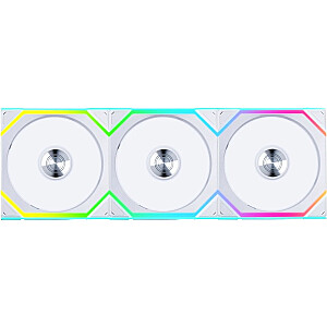 Wentylator Lian Li UNI FAN SL Wireless 120 3-pack biały (12SL1W3W)