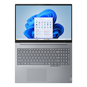 Lenovo ThinkBook 16 G8 IAL Intel Core Ultra 7 255H Laptop 40.6 cm (16") WUXGA 16 GB DDR5-SDRAM 512 GB SSD Wi-Fi 6E (802.11ax) Windows 11 Pro Italian Grey