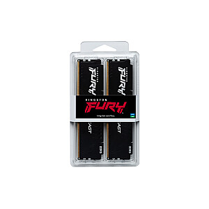 Kingston Technology FURY Beast 128GB 5600MT/s DDR5 CL36 DIMM (Kit of 2) Black