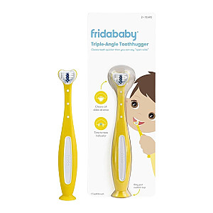 FRIDA Frida Baby Tooth Hugger 3D szczoteczka do zębów z głowicą w kształcie litery V