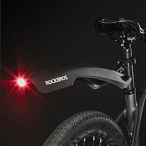 Rockbros DNB8001BK Rear wing red LED light - Black