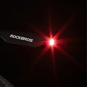 Rockbros DNB8001BK Rear wing red LED light - Black