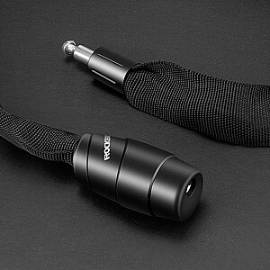 Rockbros Combination and key bike lock, 0.95 m, black