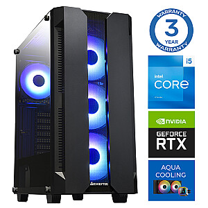 INTOP AQUA i5-14400F 32GB DDR5 2TB SSD M.2 NVME RTX3060 12GB no-OS