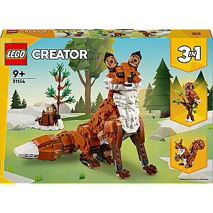 LEGO Creator 3in1 31154 Лесные животные: Рыжая лисица