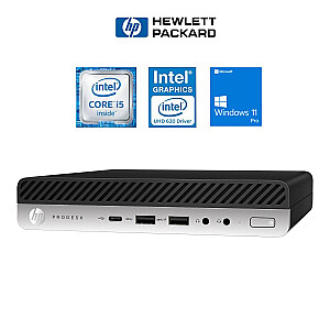HP 600 G5 Desktop Mini i5-9500T 16GB 256SSD M.2 NVME WIN11Pro