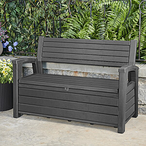 Uzglabāšanas sols Otter Bench 227L pelēks
