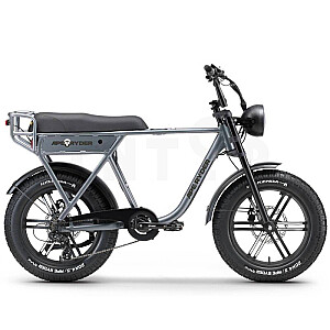 Elektriskais velosipēds APE RYDER 20 A10 pelēks