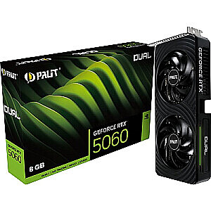 Видеокарта Palit GeForce RTX 5060 Dual 8GB GDDR7 DLSS4 (NE75060019P1-GB2063D) (Copy)
