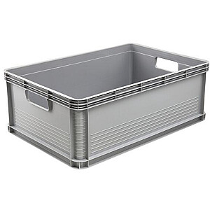 Транспортный ящик грузоподъемностью до 60 кг Robert 60x40x22см 45л серый