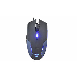 E-Blue Cobra II Junior Spēļu Datora Pele ar Papildus Pogām / LED / 1600 DPI / USB Zila