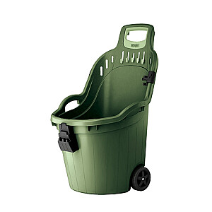 Ķerra Helpy Cart 50L 59,5x53x88,5cm zaļa
