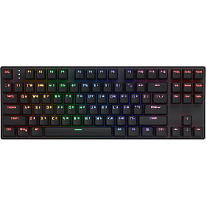 Hator HTK287UA Icefall Mecha Rainbow 87 Bezvadu Spēļu klaviatūra ENG/UA/RU