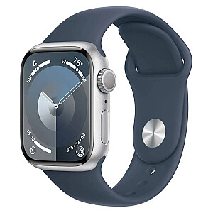 Apple Watch Series 9 GPS 45MM - Silver Prekė iš ekspozicijos 2 metų garantija