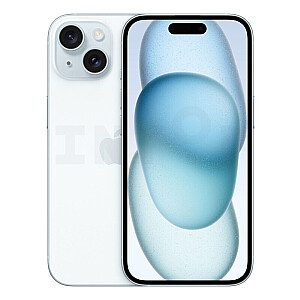 Apple iPhone 15 128GB Blue Prekė iš ekspozicijos  Prekė iš ekspozicijos, garantija 1 metai