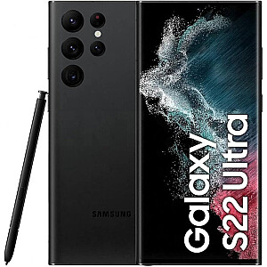 Samsung Galaxy S22 Ultra 128GB Black Prece no ekspozīcijas Garantija 1 gads