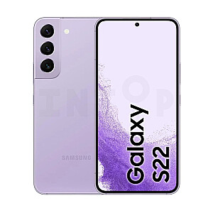 Samsung Galaxy S22 5G 128GB Violet Prece no ekspozīcijas Garantija 1 gads