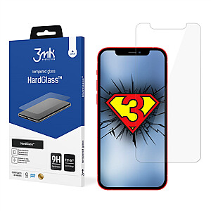 3MK HardGlass For iPhone 12 Mini, Tempered glass, Transparent, Clear Screen Protector