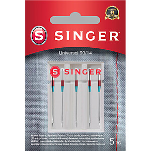 Singer Universal Needle for Woven Fabrics 90/14 5PK