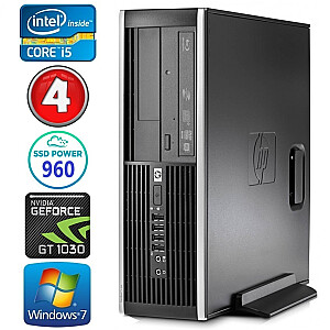 Stacionarūs kompiuteris HP 8100 Elite SFF i5-750 4GB 960SSD GT1030 2GB DVD WIN7Pro