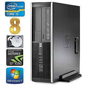 Stacionarūs kompiuteris HP 8100 Elite SFF i5-750 8GB 1TB GT1030 2GB DVD WIN7Pro