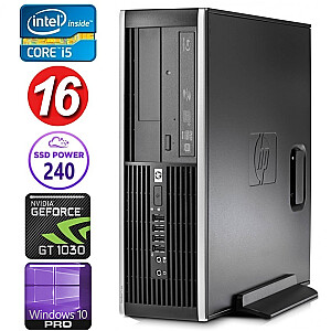 Stacionarūs kompiuteris HP 8100 Elite SFF i5-750 16GB 240SSD GT1030 2GB DVD WIN10Pro