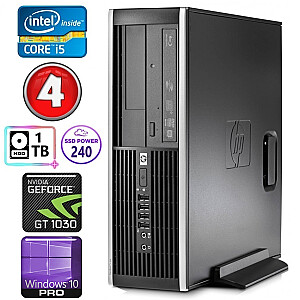 Stacionarūs kompiuteris HP 8100 Elite SFF i5-750 4GB 240SSD+1TB GT1030 2GB DVD WIN10Pro