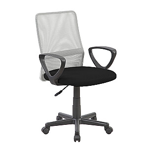 Biuro kėdė BELINDA juoda/pilka
